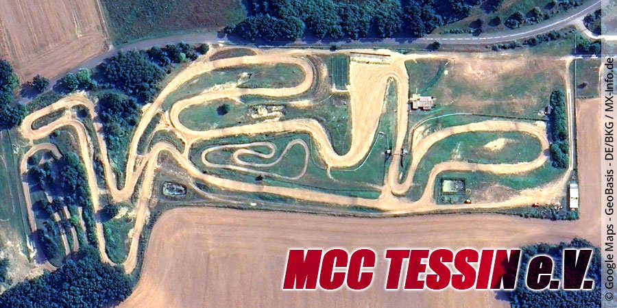 Die Motocross-Strecke des MCC Tessin e.V. in Mecklenburg-Vorpommern